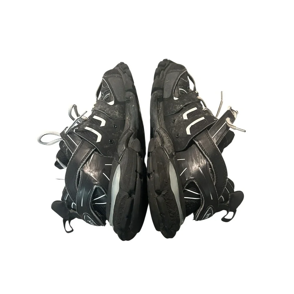 Balenciaga Track Men's Black Low Top Lace-Up Athletic Sneakers